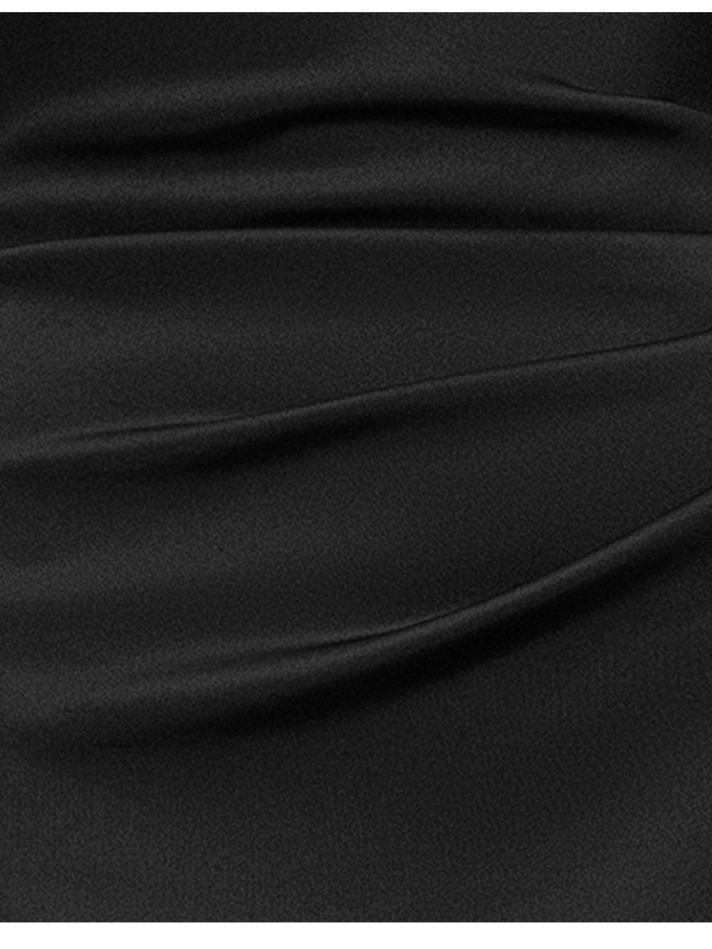 Xscape Black One-Shoulder Ruffle Gown - Picture 6 of 9